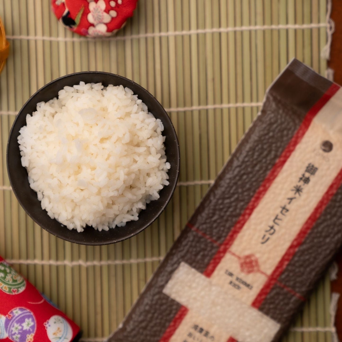 Gourmet Gift Isehikari Rice Tablets with Chopsticks & Message Card