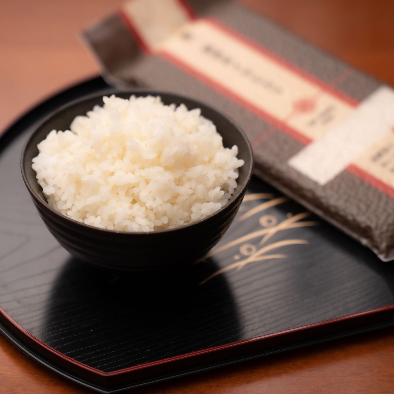 Japanese Gifts Set Isehikari Rice & Café Genshin Organic Premium Roasted Brown Rice Coffee (8 tetra bags x2)