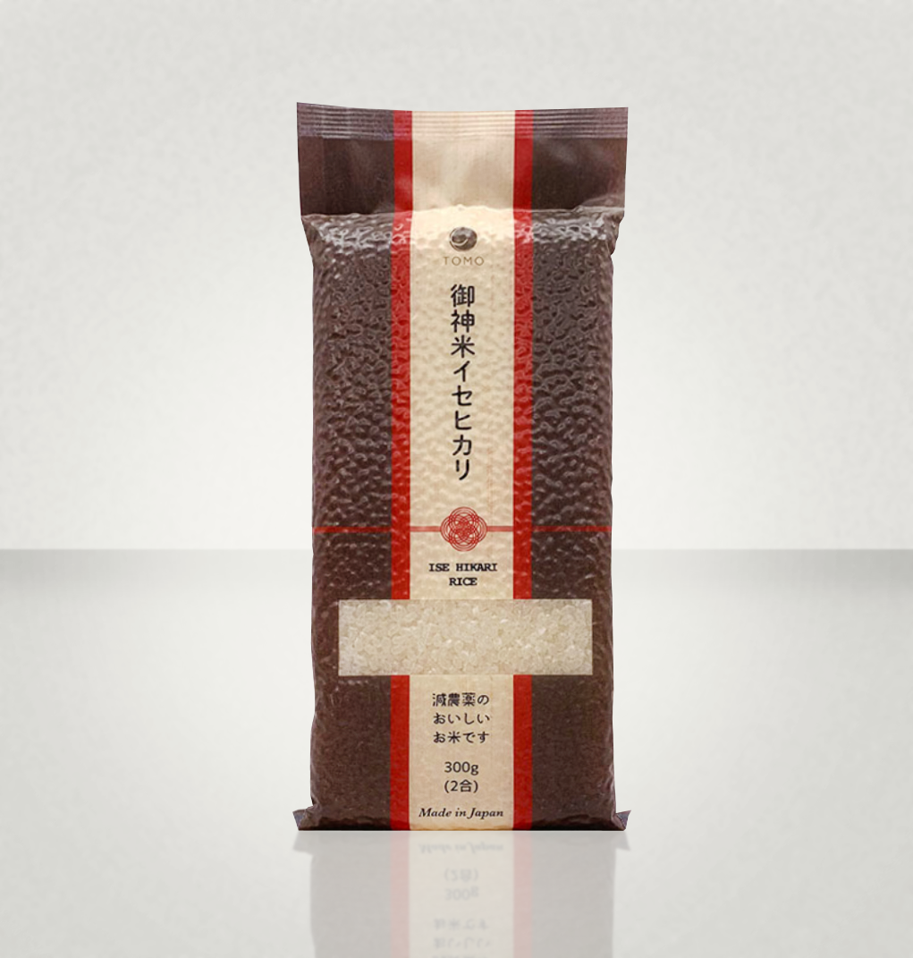供TOMO御神米イセヒカリ・お供えもの・Riz japonais Isehikari
