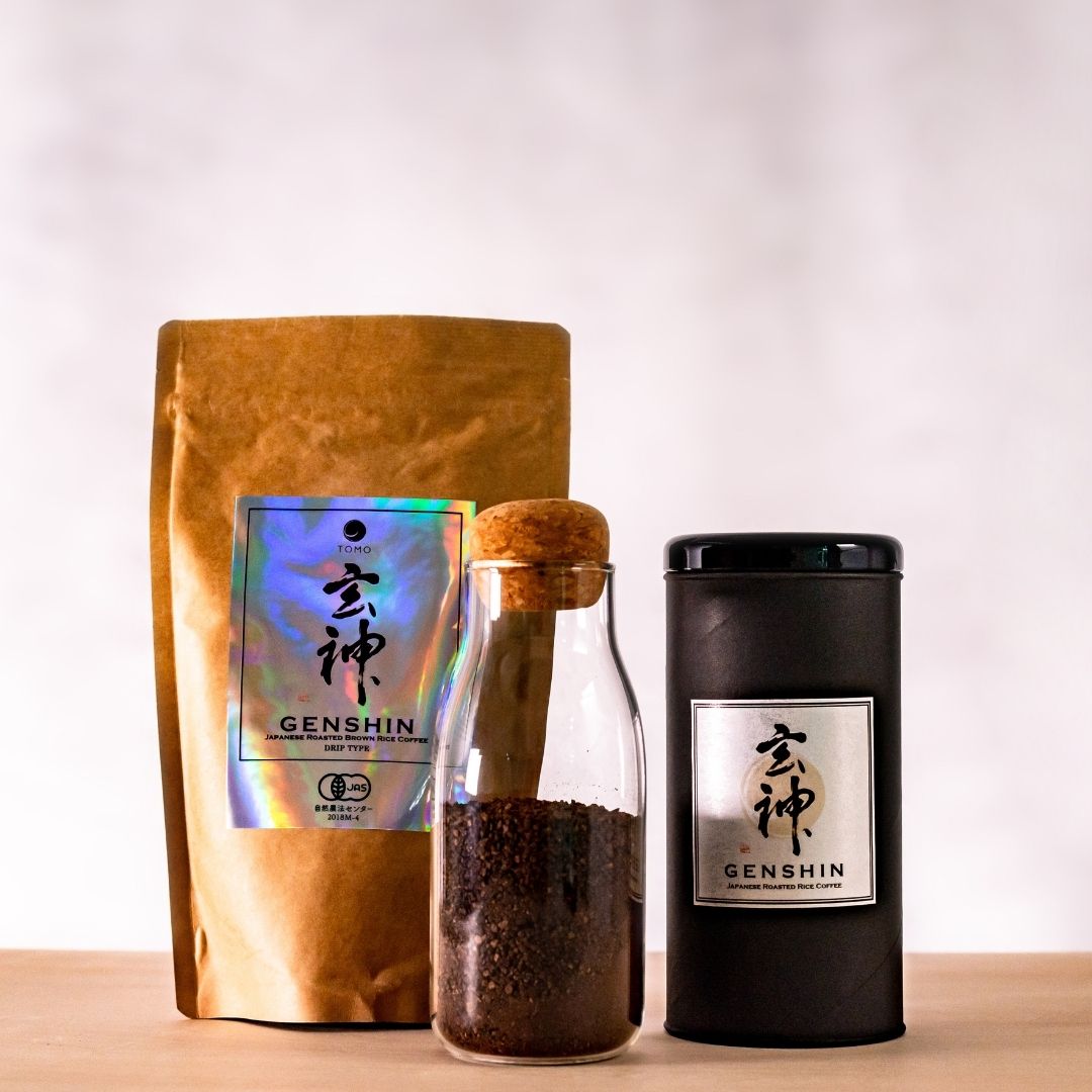 TOMO Genshin (Brown Rice Coffee)|Healthy Japanese Coffee Alternative