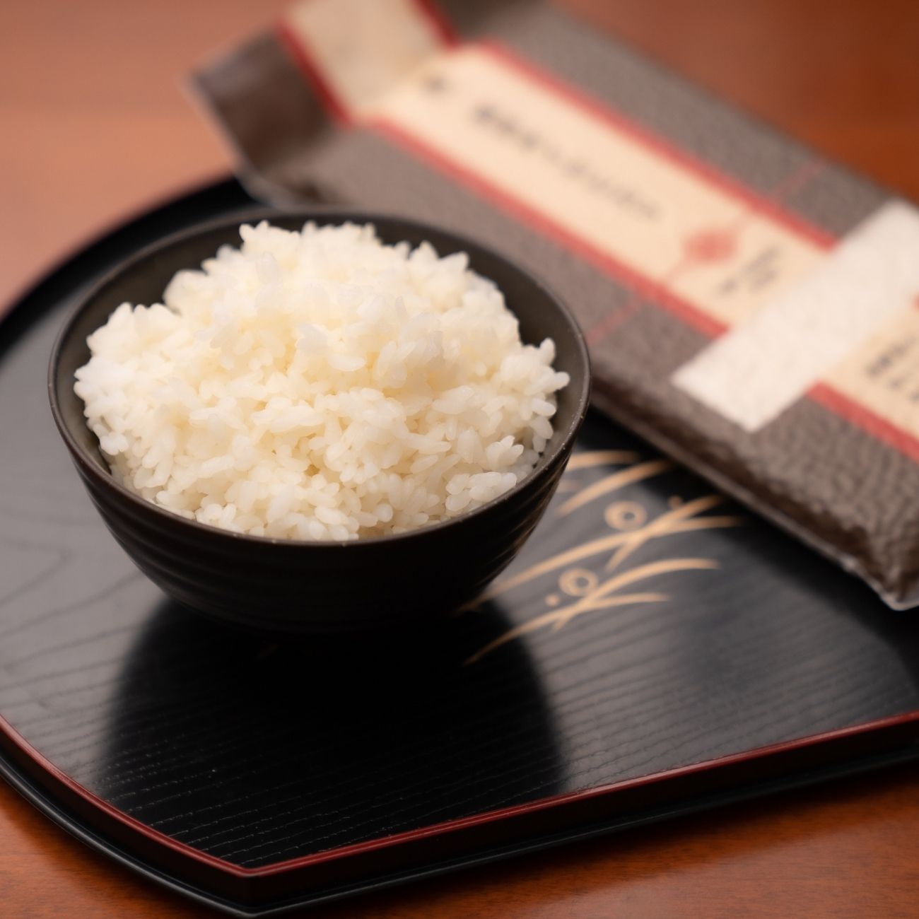 Japanese Gifts Set Isehikari Rice & Café Genshin Organic Premium Roasted Brown Rice Coffee (8 tetra bags)