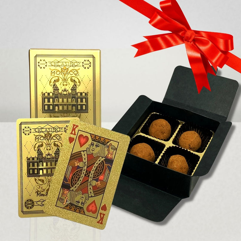 Chocolats Café Genshin and Monaco Gold Card Game set 